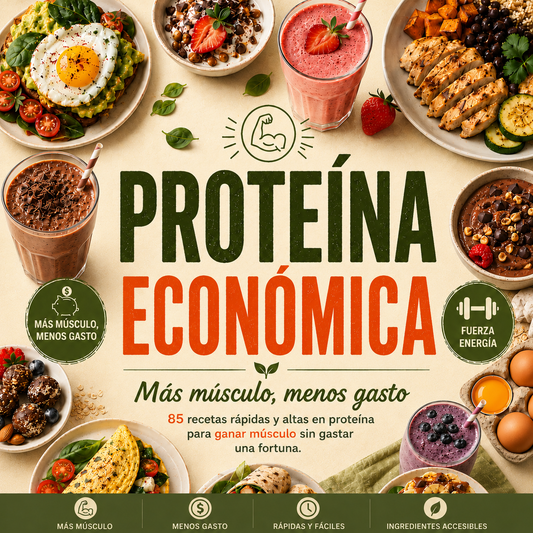 💪 PROTEÍNA ECONÓMICA – Más Músculo, Menos Gasto.